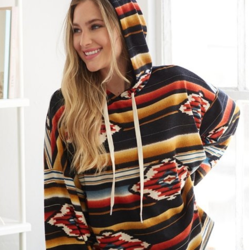 🆕🌿BOHO BOUTIQUE HOODIE SWEATER 🌿 - Picture 8 of 10